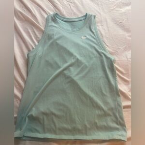 NIKE blue tank top